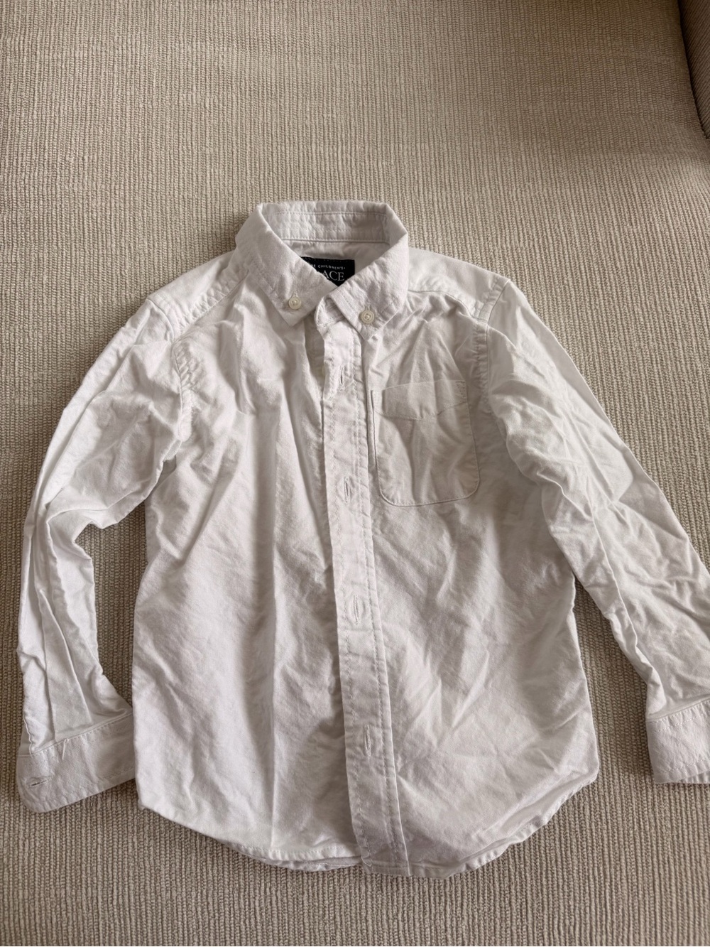 The Children's Place White Button-Down Toddler Shirt